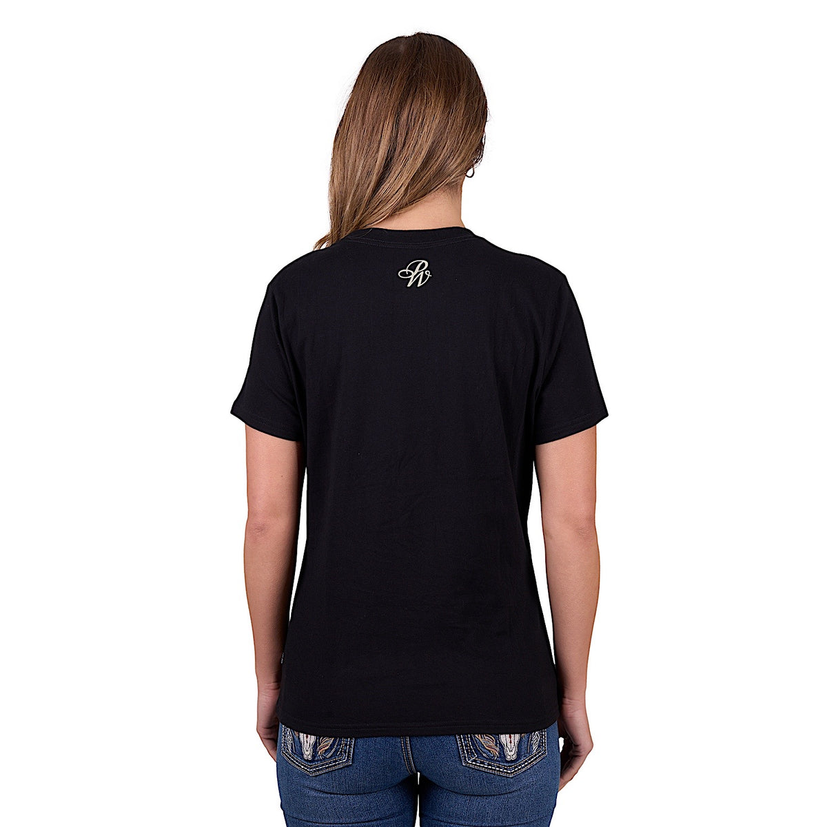 Pure Western Women's Jocelyn Short Sleeve Tee - Black