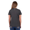 Pure Western Women's Kendra Short Sleeve Tee - Charcoal Marle