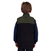 Pure Western Boy's Ralph Reversible Vest - Green/Black