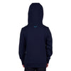 Pure Western Boy's Carl Zip Through Hoodie - Navy