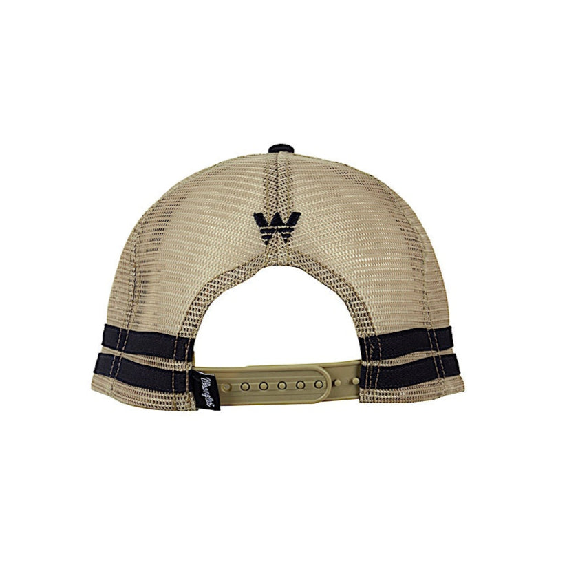 Wrangler Adam High Profile Trucker Cap - Black