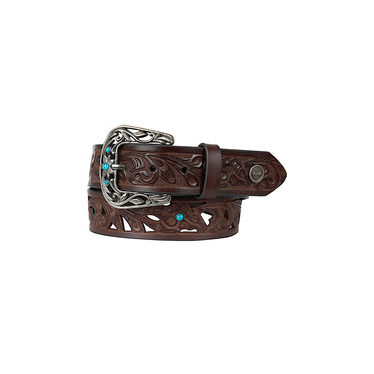 Wrangler Lindy Belt - Dark Tan