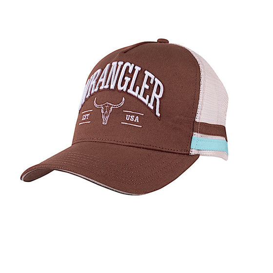 Wrangler Taryn High Profile Trucker Cap - Brown