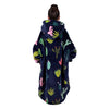 Pure Western Kid's Cactus Print Snuggle Hoodie - Navy