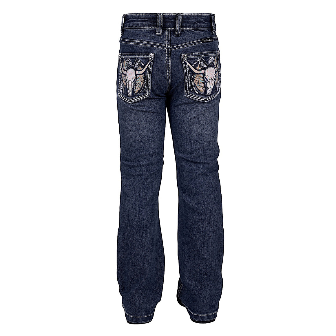 Pure Western Girl's Bec Boot Cut Jean - Indigo