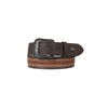 Pure Western Oscar Belt - Chocolate/Tan