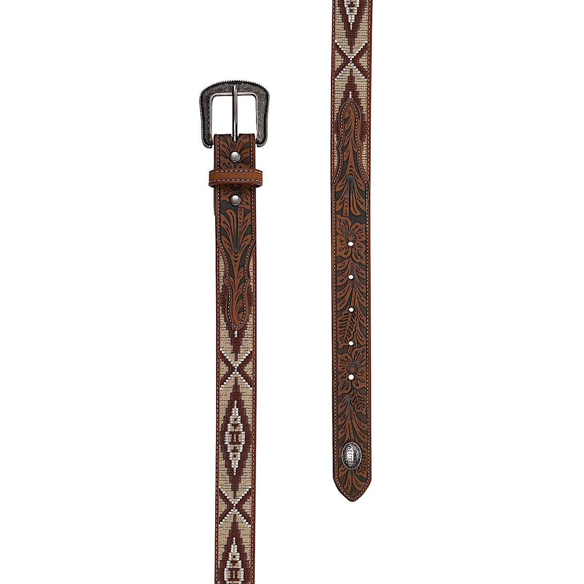 Pure Western Kid's Lando Belt - Tan