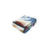 Pure Western Kayce Blanket - Natural/Navy