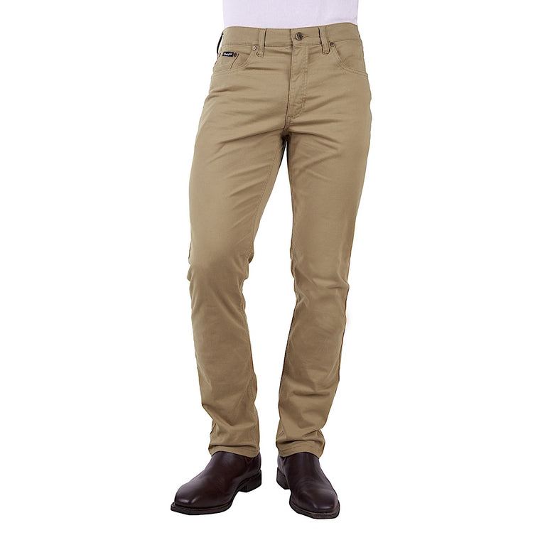 Wrangler Men's Jimmy Tailored 5-Pocket Pant - Sand