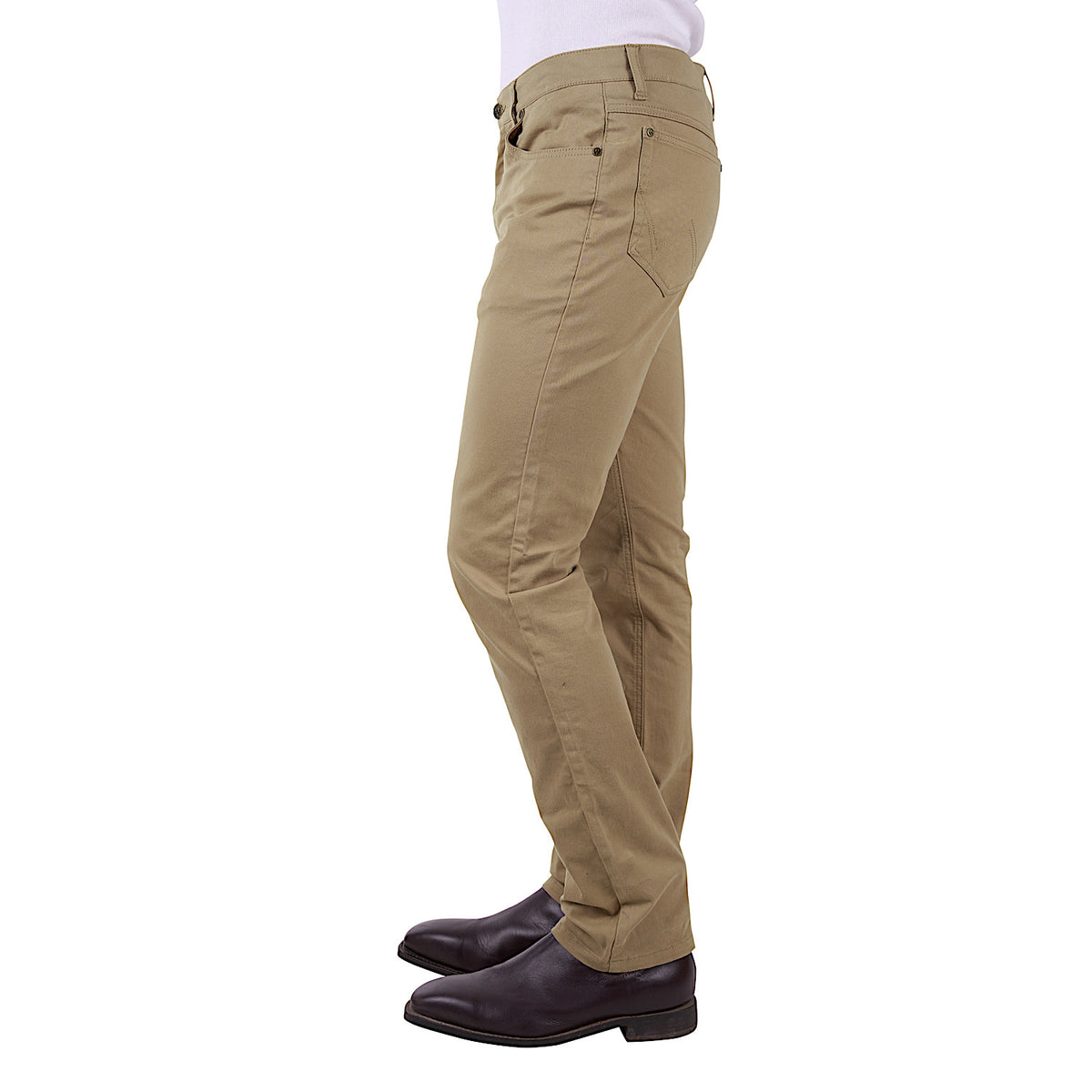 Wrangler Men's Jimmy Tailored 5-Pocket Pant - Sand