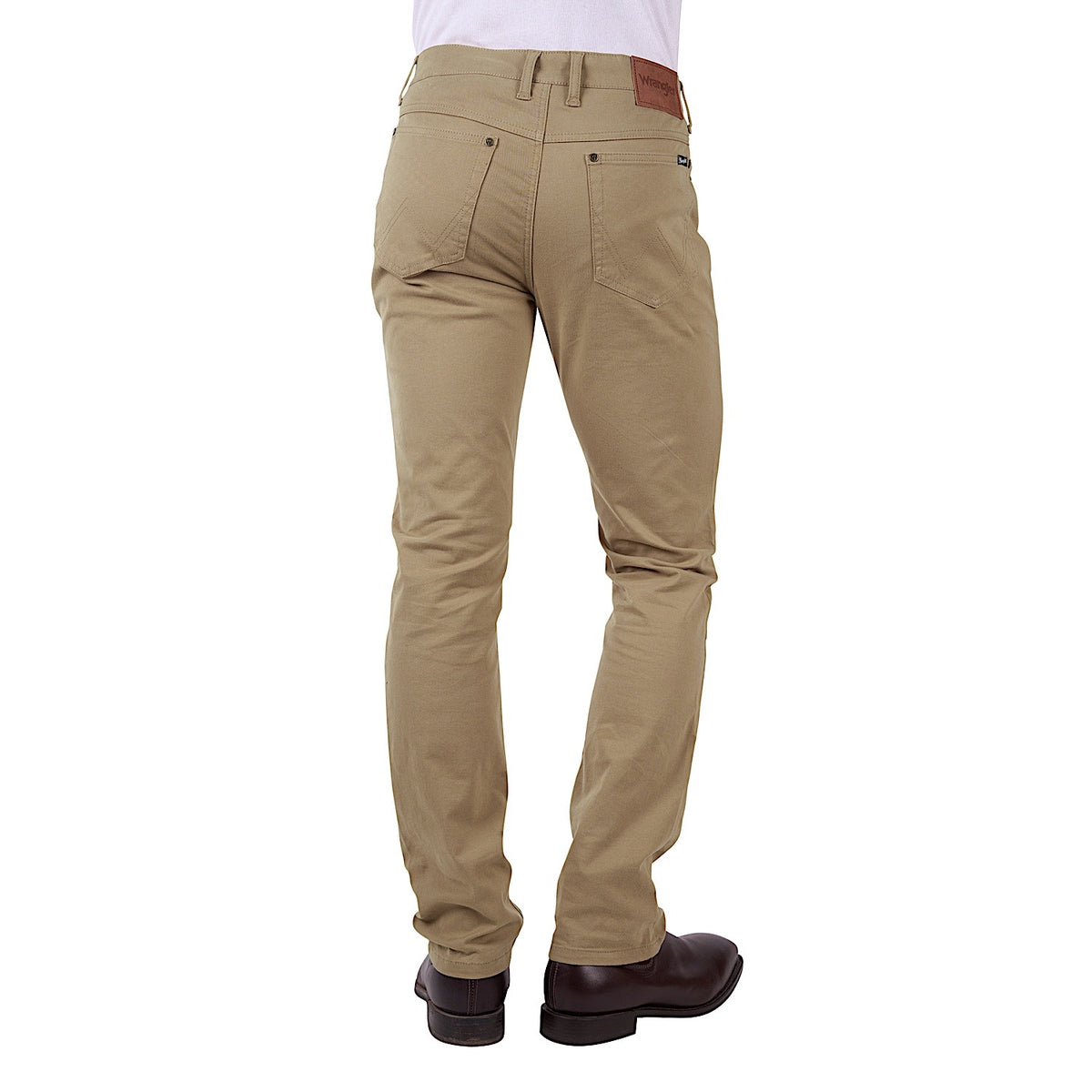 Wrangler Men's Jimmy Tailored 5-Pocket Pant - Sand
