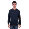 Wrangler Men's Dion Crew - Navy