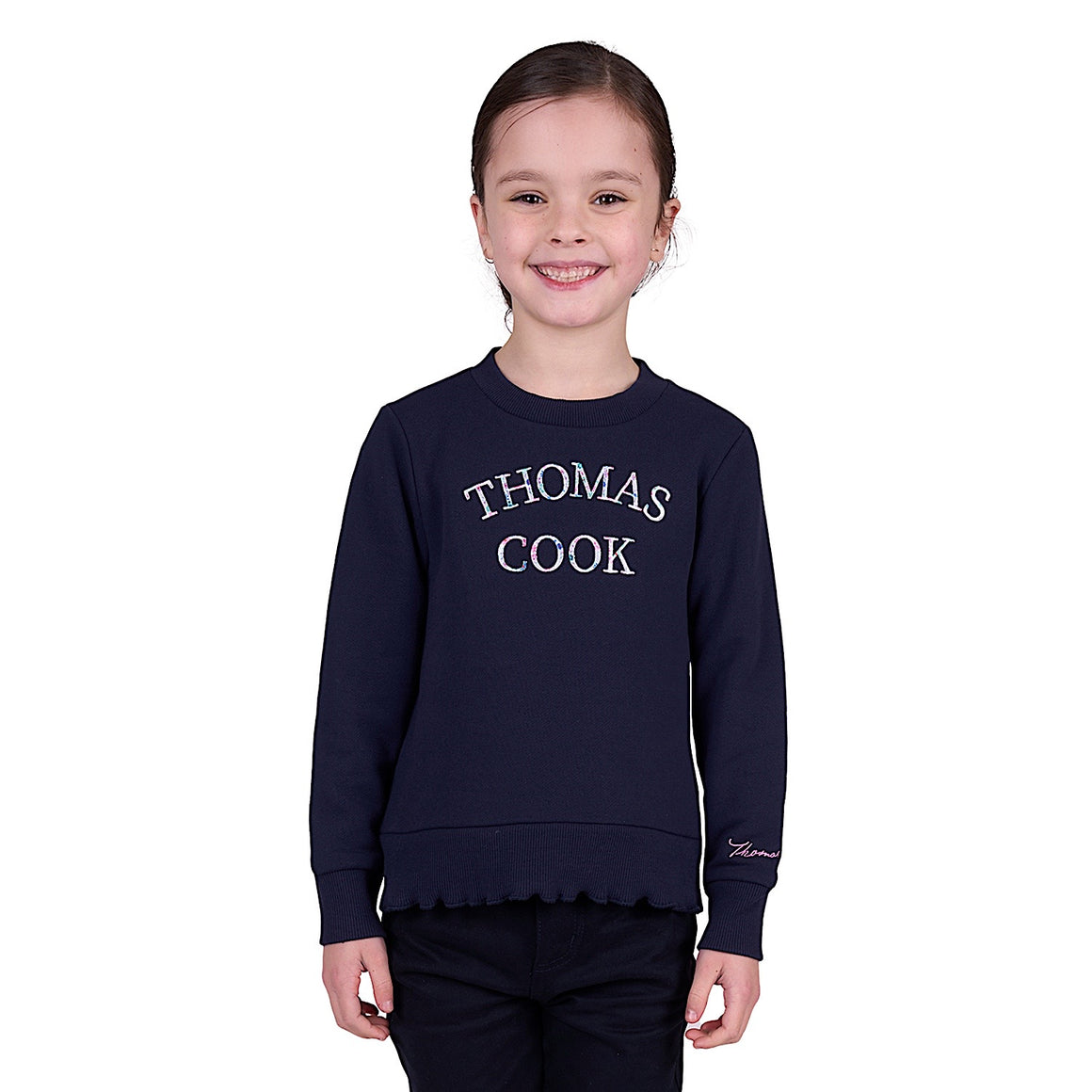 Thomas Cook Girl's Zoe Crew - Navy