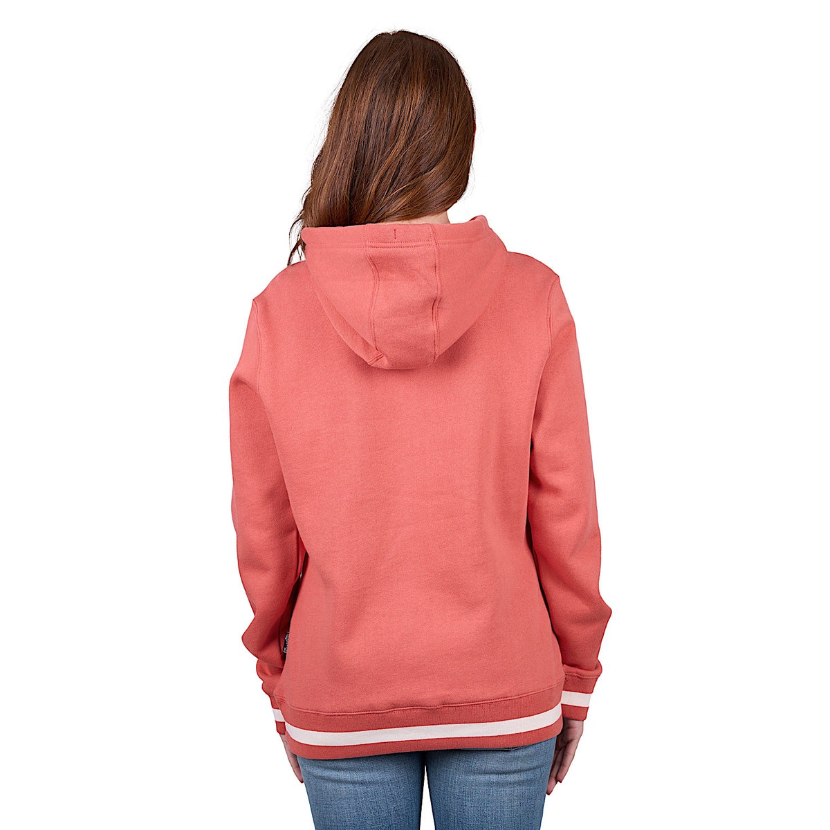 Wrangler Women's Sarah Pullover Hoodie - Coral