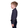 Thomas Cook Boy's Arlo Print 1-Pocket Long Sleeve Shirt - Navy/Tan