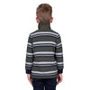 Thomas Cook Boy's Sam Stripe Rugby - Navy/Green