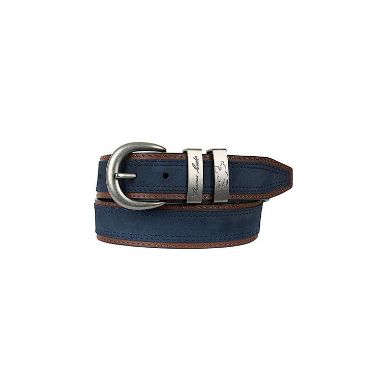 Thomas Cook Stanley Belt - Navy/Tan