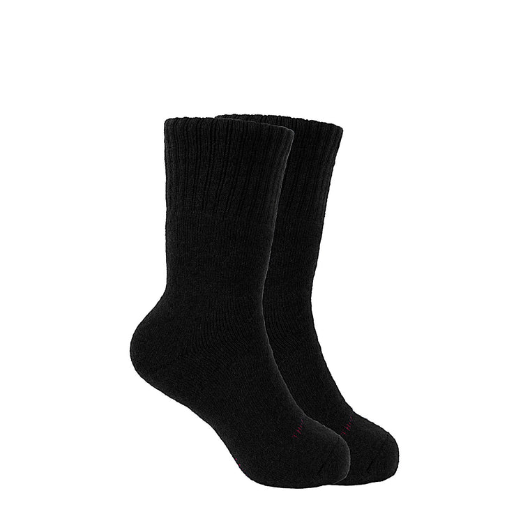 Thomas Cook Merino Logo Socks Twin Pack - Black