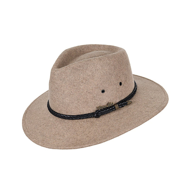 Thomas Cook Wanderer Crushable Hat - Oatmeal Marle