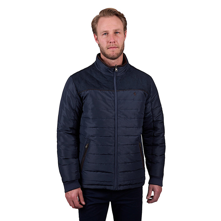 Thomas Cook Men's Nathan Reversible Jacket - Dark Brown/Navy