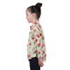 Hard Slog Kid's Kimmy Half Placket Long Sleeve Shirt - Green