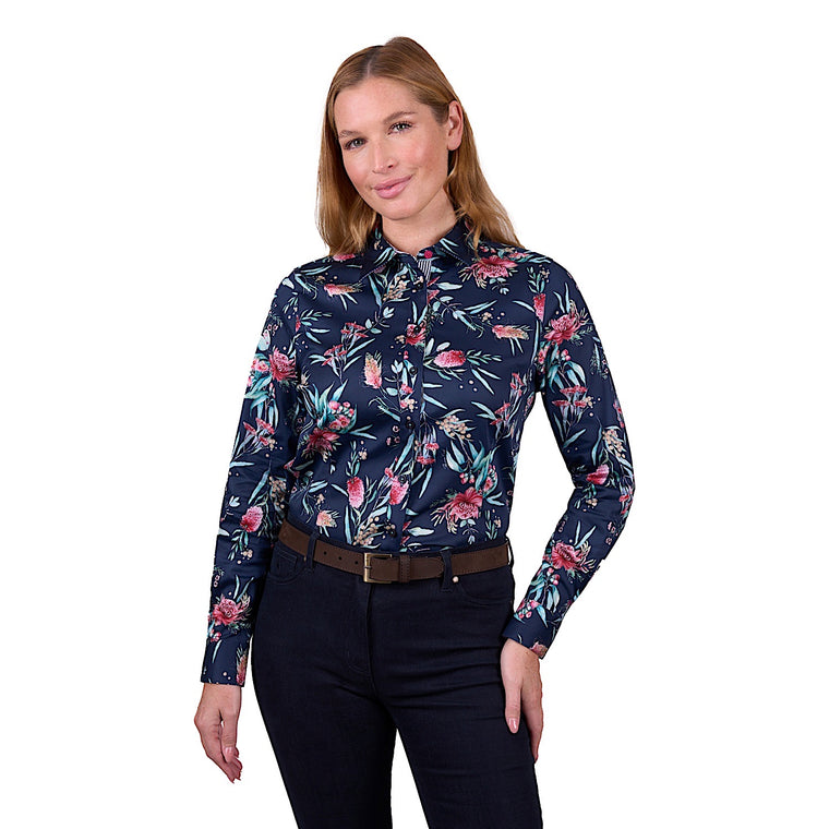 Thomas Cook Women's Kelly Long Sleeve Shirt - Navy