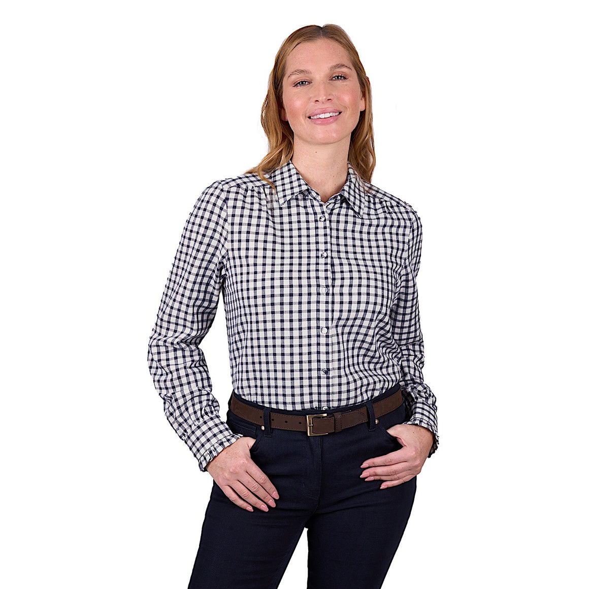 Thomas Cook Women's Rachel Long Sleeve Shirt - Navy