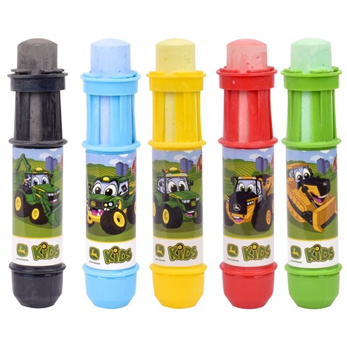 John Deere Kids Chalk Holders with Chalk (3+)