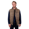 Thomas Cook Men's Stan Faux Oilskin Vest - Camel