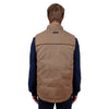 Thomas Cook Men's Stan Faux Oilskin Vest - Camel