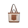 Wrangler Women's Canvas Iconic Logo Tote  - Khaki