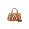 Wrangler Women's Maya Aztec Duffle Bag - Tan