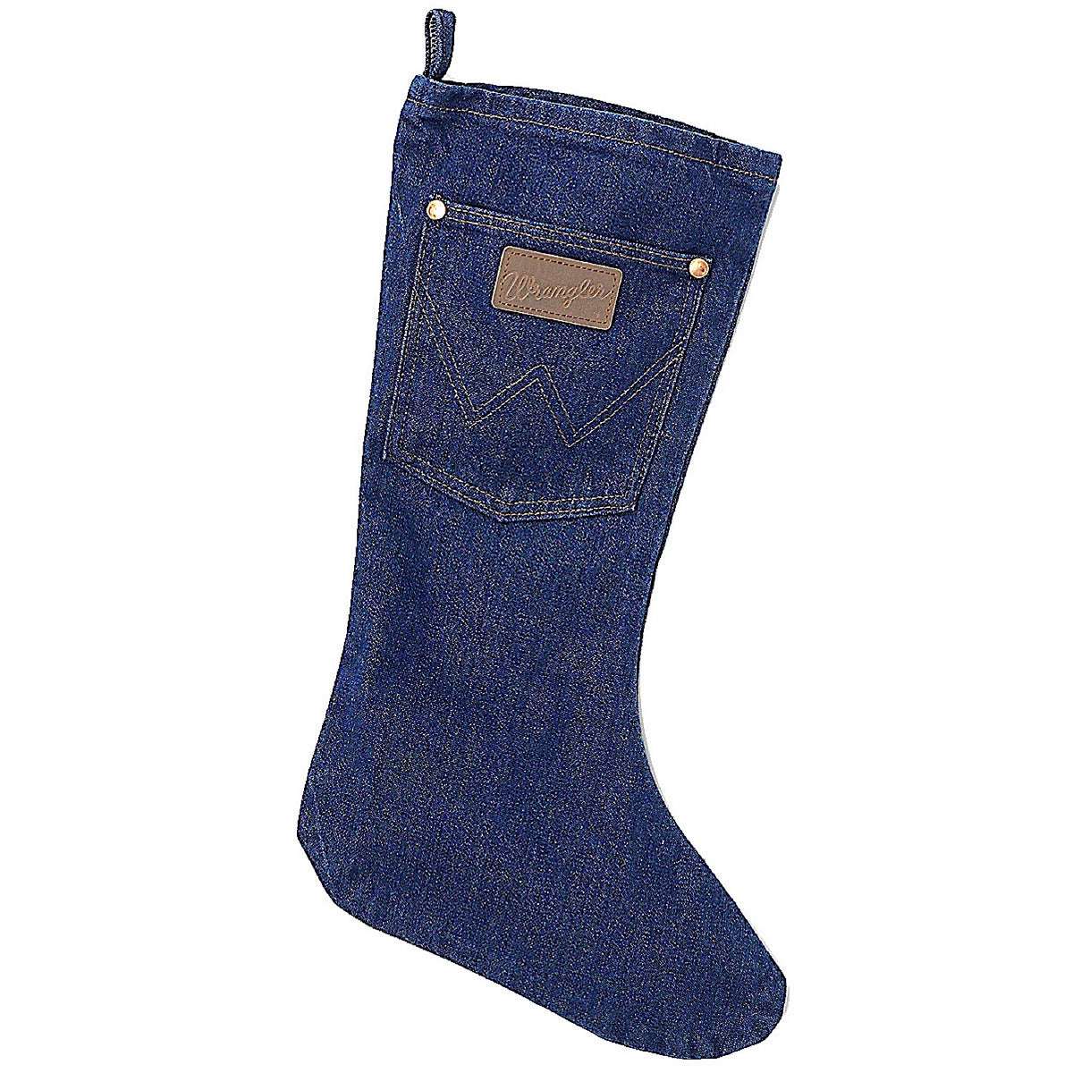 Wrangler Christmas Stocking - Denim