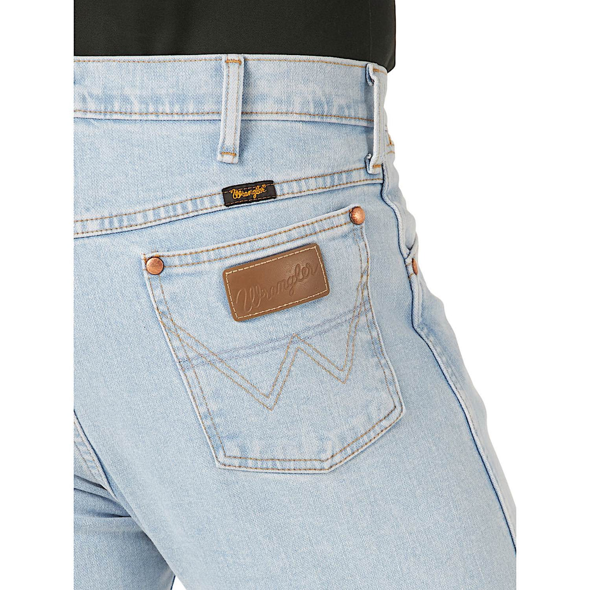 Wrangler Men’s Active Flex Original Fit Jean - Bleach