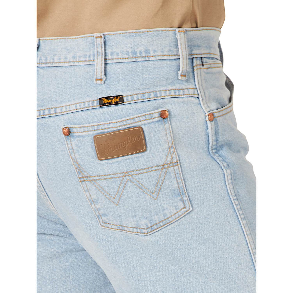 Wrangler Men’s Active Flex Slim Fit Jean - Bleach