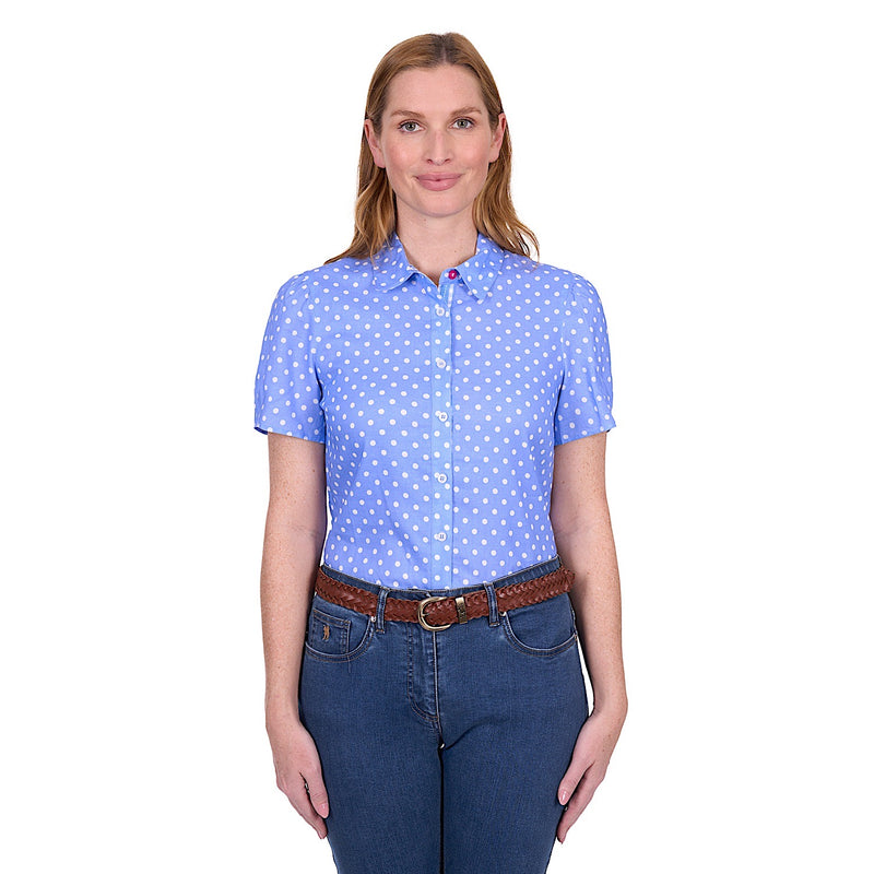 Thomas Cook Women’s Luna Short Sleeve Shirt - Blue