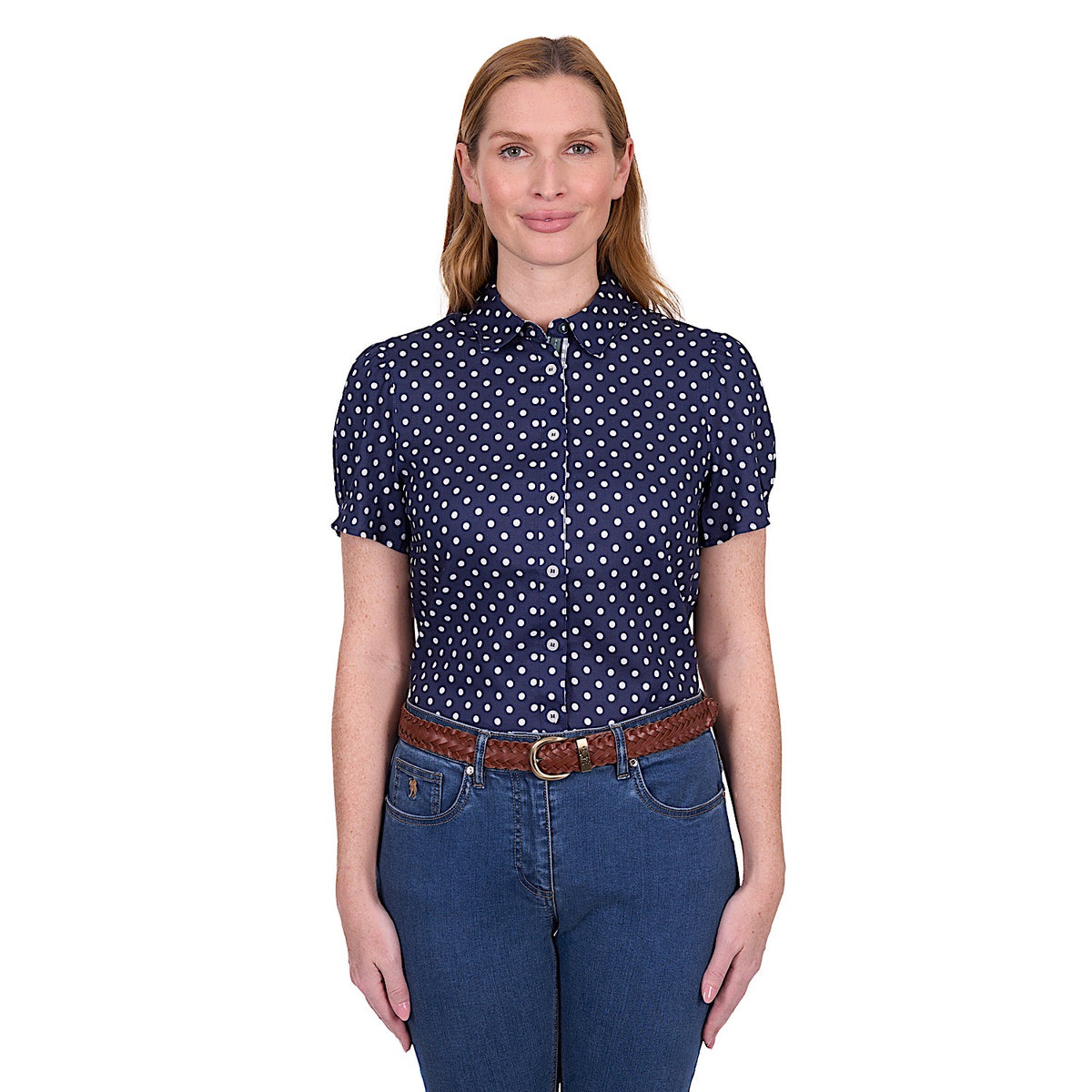 Thomas Cook Women’s Luna Short Sleeve Shirt - Navy