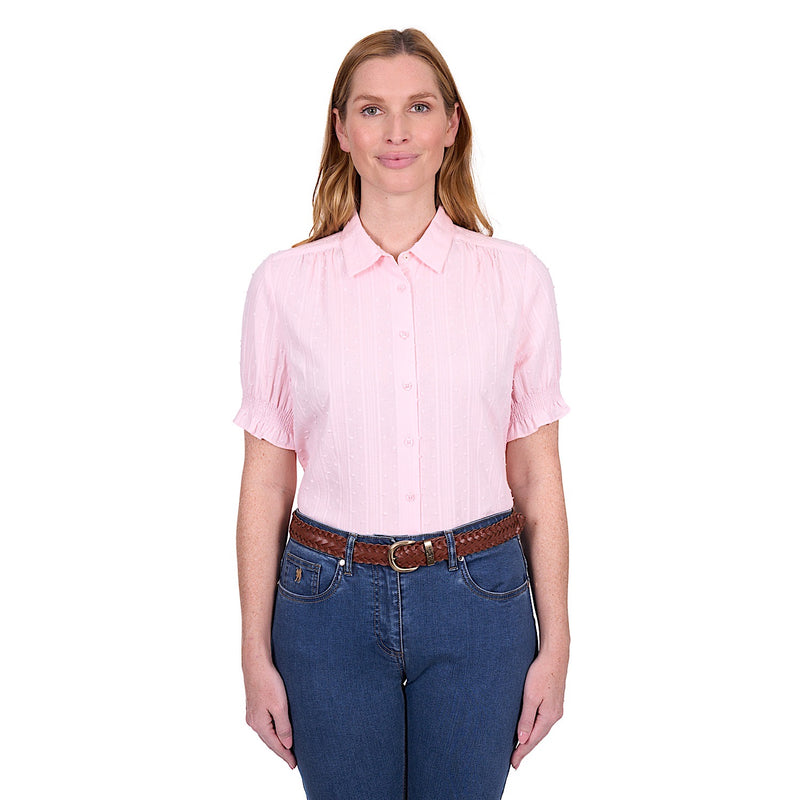 Thomas Cook Women’s Imogen Short Sleeve Shirt - Pink