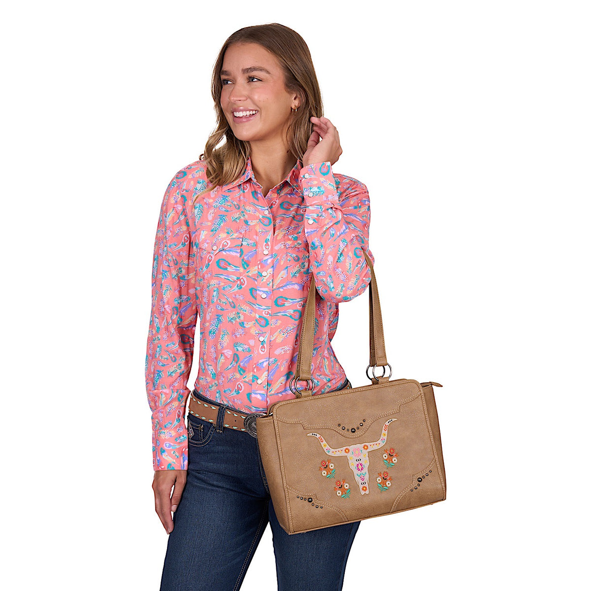 Pure Western Women’s Audrey Shirt - Multi