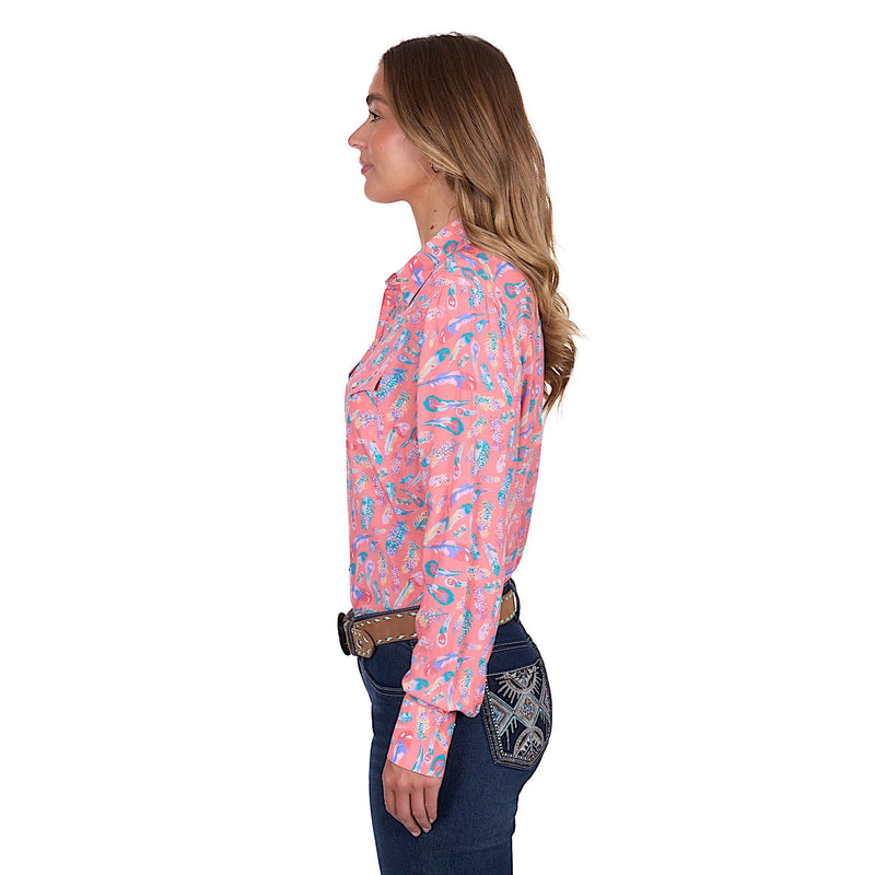 Pure Western Women’s Audrey Shirt - Multi