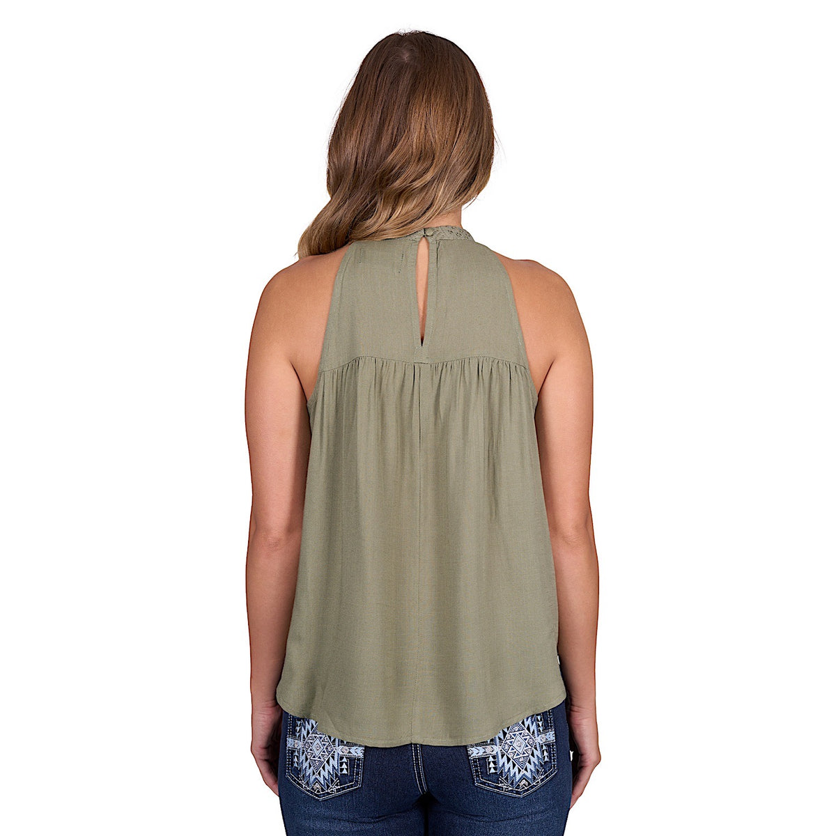 Pure Western Women’s Abigail Blouse - Moss