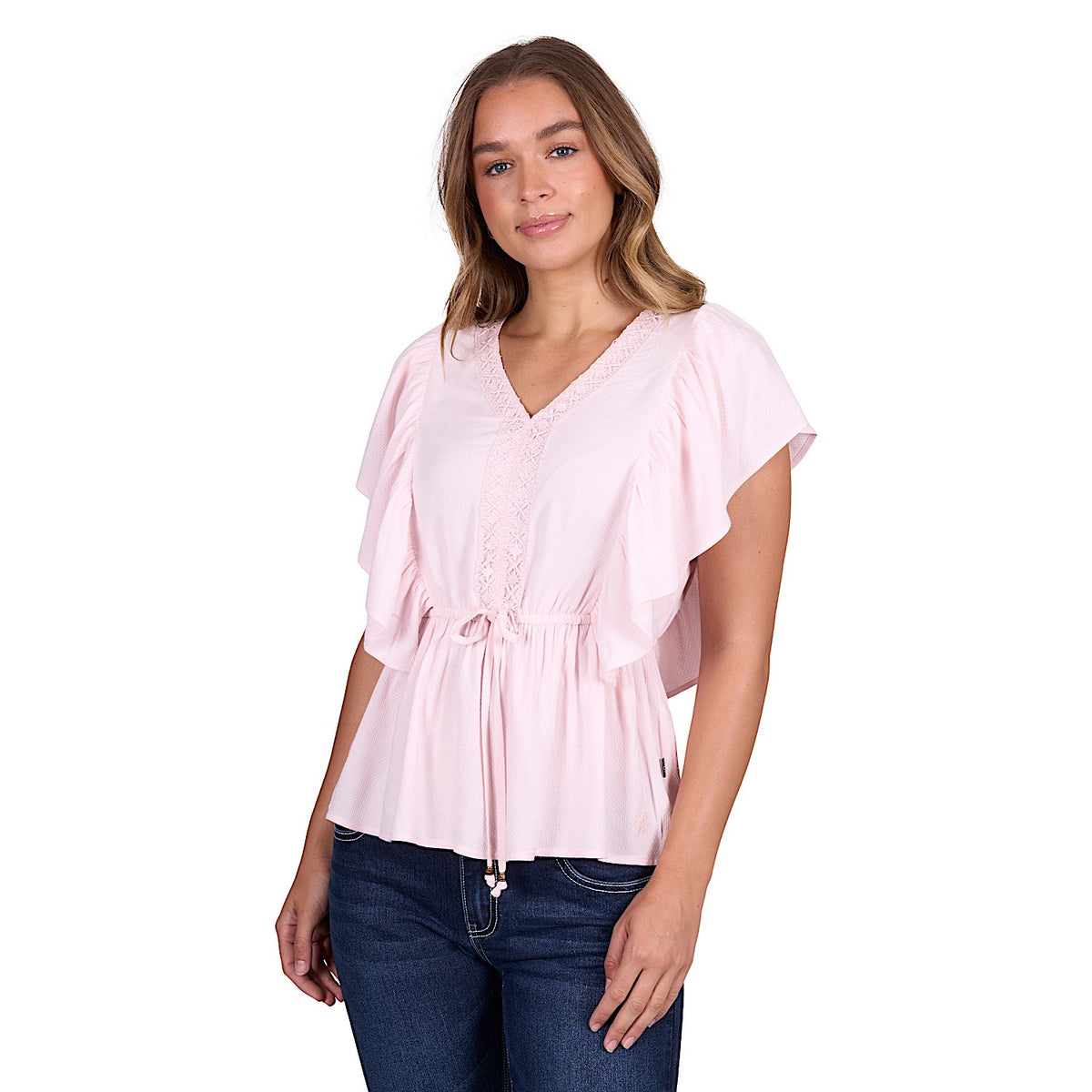 Pure Western Women’s Nikita Blouse - Pink