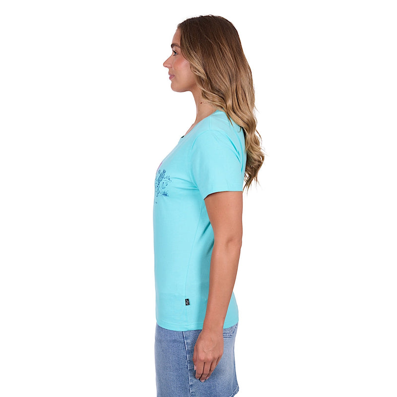 Pure Western Women’s Shelly Tee - Turquoise