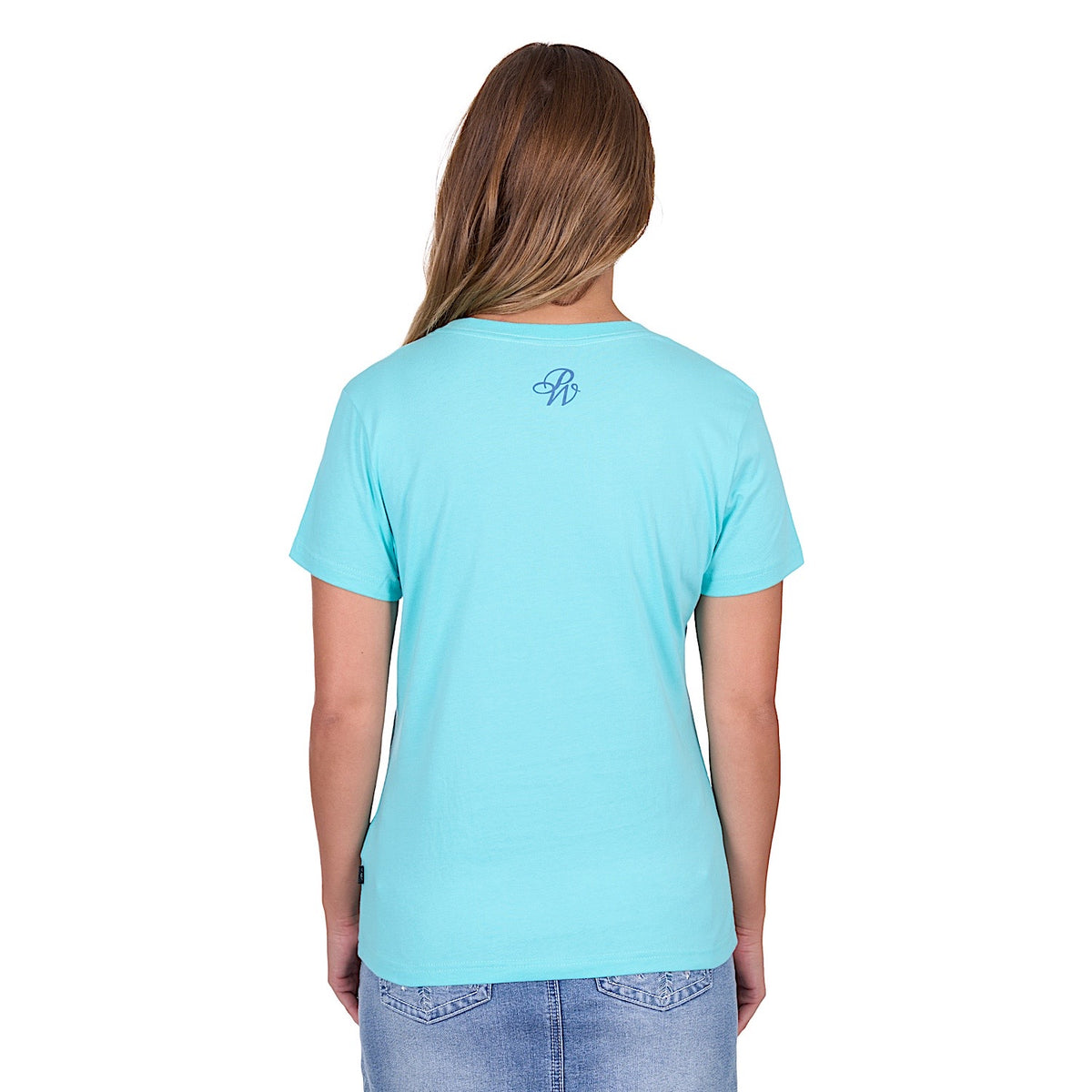 Pure Western Women’s Shelly Tee - Turquoise