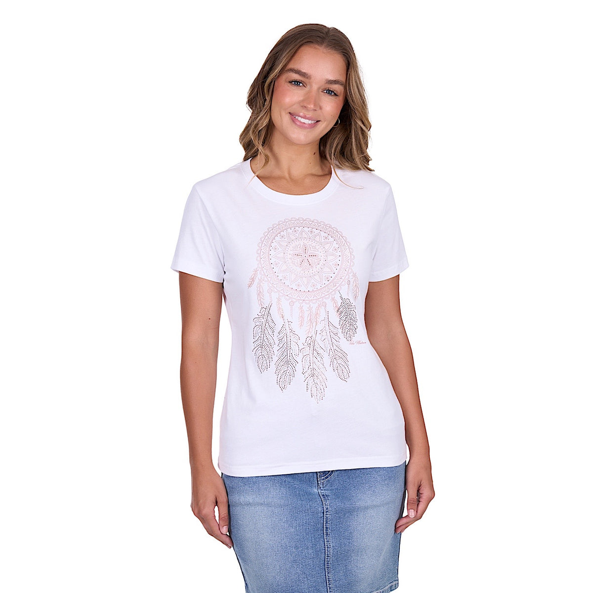 Pure Western Women’s Regina Tee - White