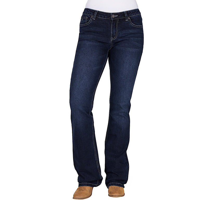 Pure Western Women’s Lyn Relaxed Rider Jean 36L - Midnight