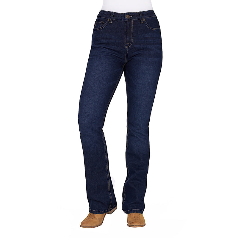 Pure Western Women’s Ida Hi Rise Boot Cut Jean 34L - Midnight