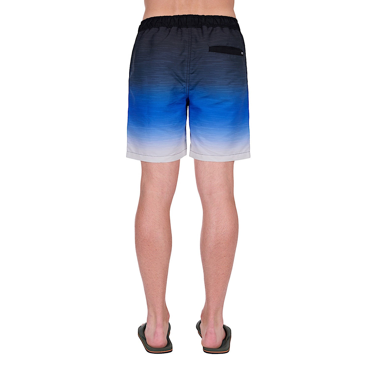 Pure Western Men’s Phillip Boardshort - Black/Royal
