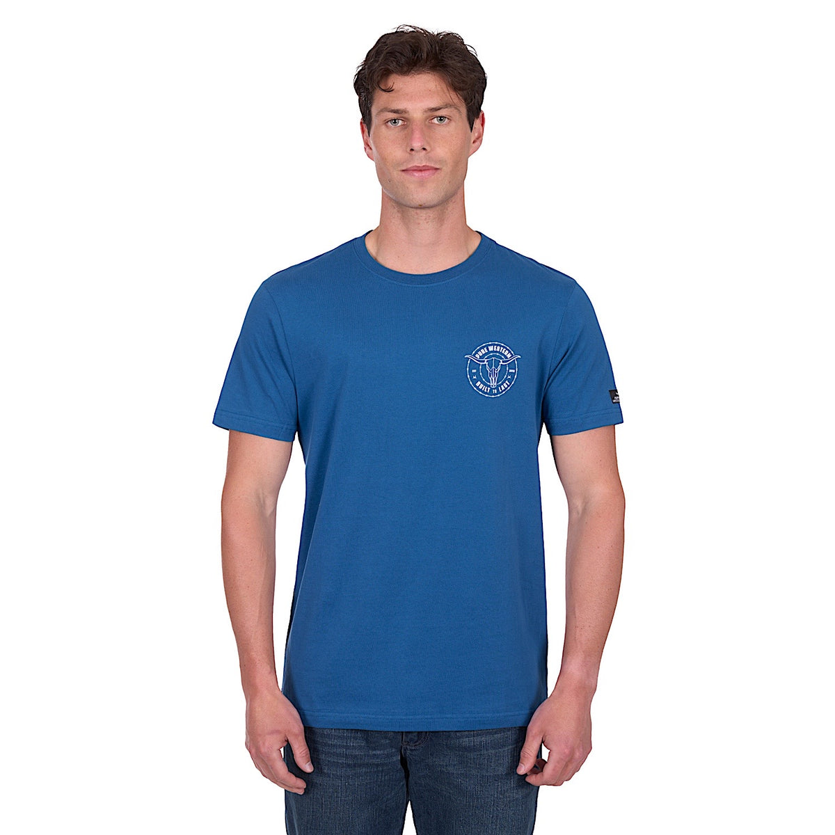 Pure Western Men’s Walker Tee - Denim