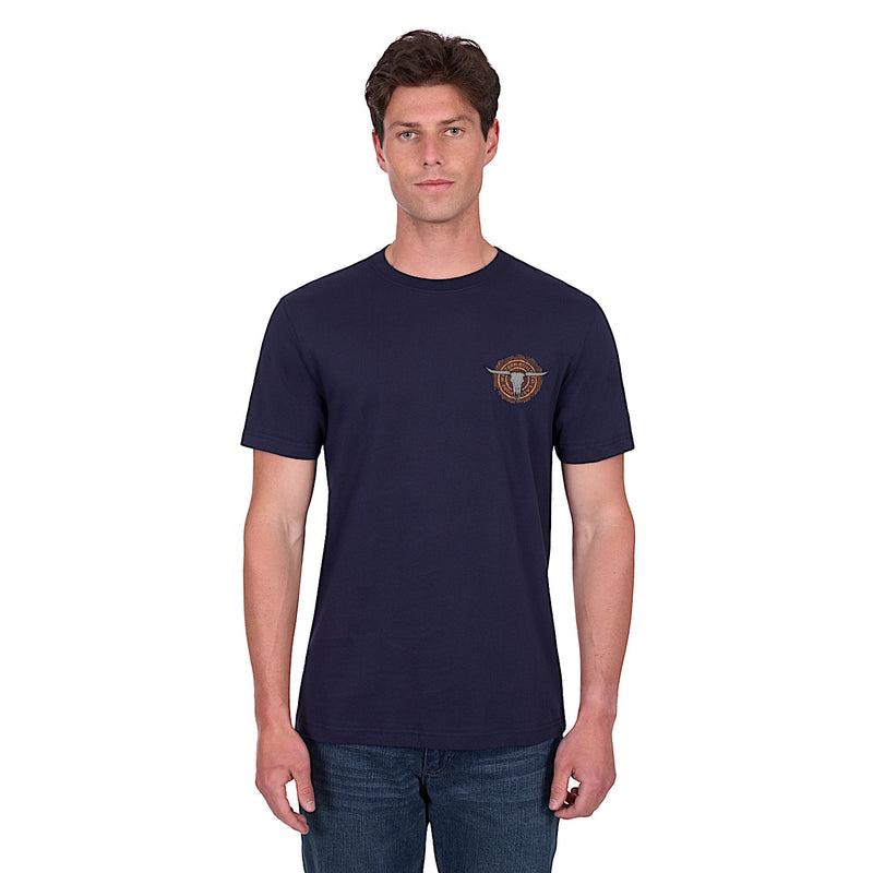 Pure Western Men’s Samuel Tee - Navy
